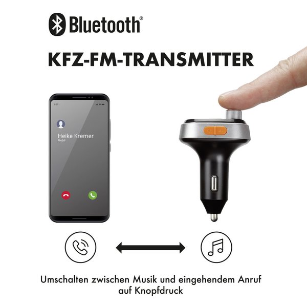 Bluetooth® Kfz-FM-Transmitter