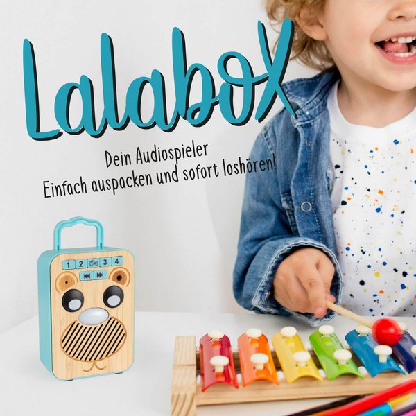 LalaBox - Dein Audiospieler für Kinder – einfach auspacken und sofort loshören!
